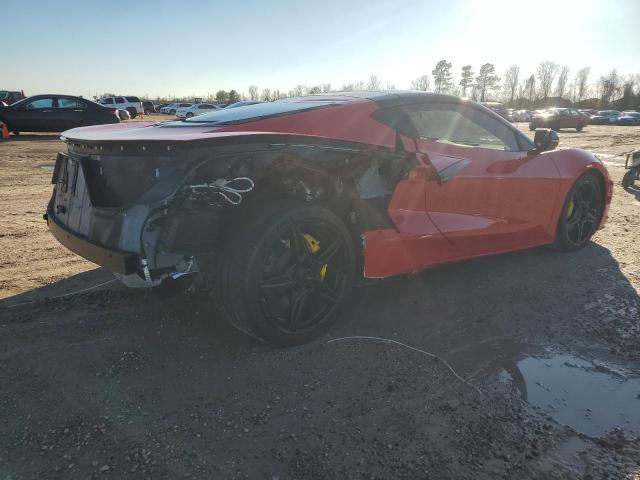 1G1YA2D43N5118376 - 2022 CHEVROLET CORVETTE STINGRAY 1LT RED photo 3