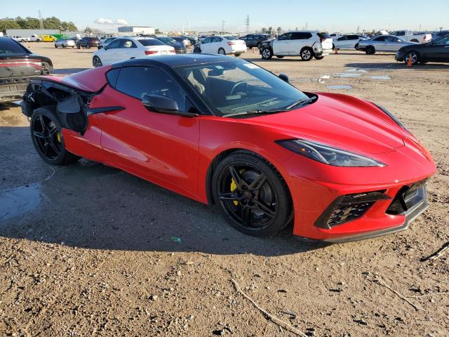 1G1YA2D43N5118376 - 2022 CHEVROLET CORVETTE STINGRAY 1LT RED photo 4