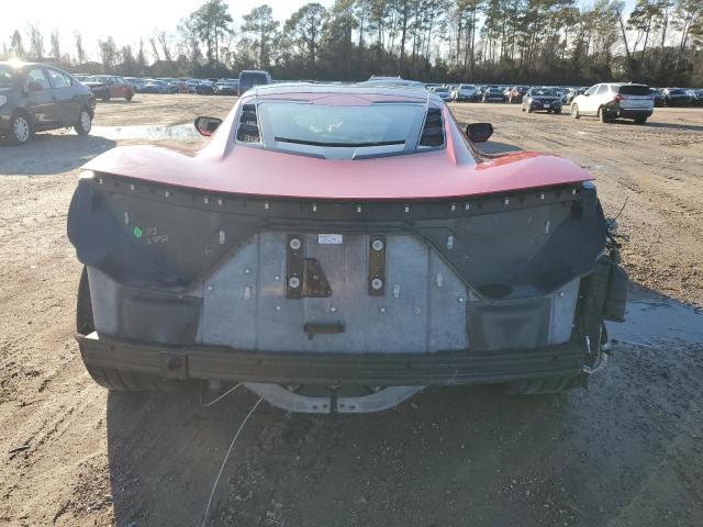 1G1YA2D43N5118376 - 2022 CHEVROLET CORVETTE STINGRAY 1LT RED photo 6