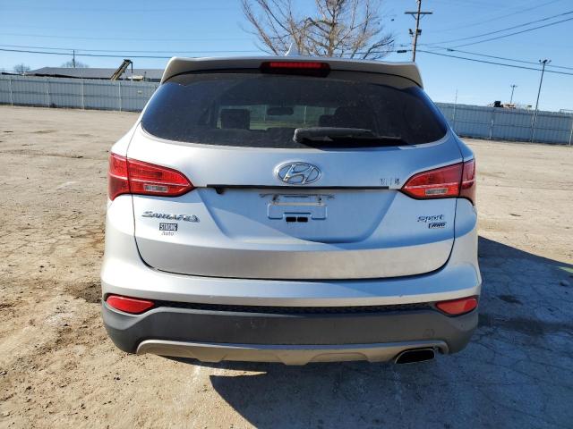 5XYZTDLB4GG353526 - 2016 HYUNDAI SANTA FE S SILVER photo 6