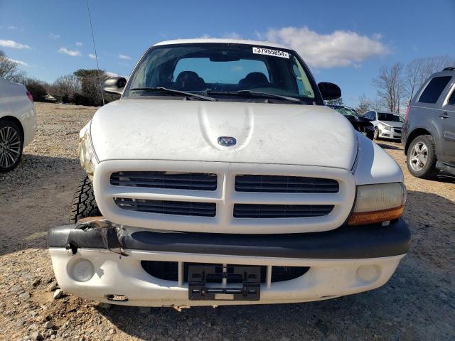 1B7HL38X52S558480 - 2002 DODGE DAKOTA QUAD SPORT WHITE photo 5