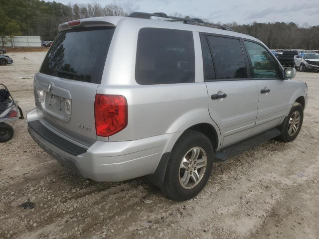 5FNYF18515B015025 - 2005 HONDA PILOT EXL SILVER photo 3