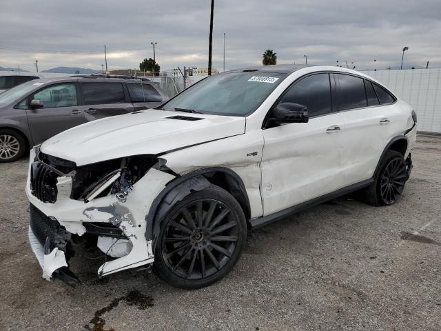 4JGED6EB5JA125249 - 2018 MERCEDES-BENZ GLE COUPE 43 AMG WHITE photo 1