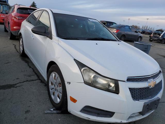 1G1PC5SH0C7169798 - 2012 CHEVROLET CRUZE LS WHITE photo 4