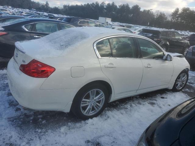 JN1CV6AR9DM357631 - 2013 INFINITI G37 WHITE photo 3