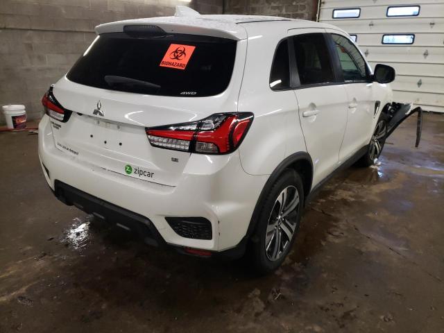 JA4ARUAU4MU020151 - 2021 MITSUBISHI OUTLANDER ES WHITE photo 3