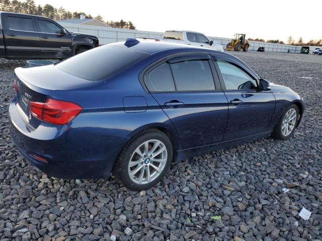 WBA8E5G55GNU19958 - 2016 BMW 320 XI BLUE photo 3