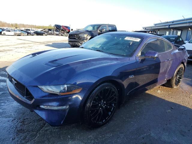 1FA6P8CF1K5191587 - 2019 FORD MUSTANG GT BLUE photo 1