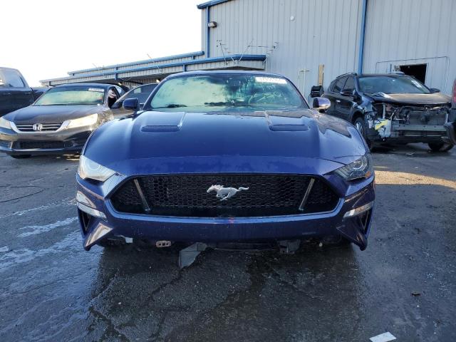 1FA6P8CF1K5191587 - 2019 FORD MUSTANG GT BLUE photo 5