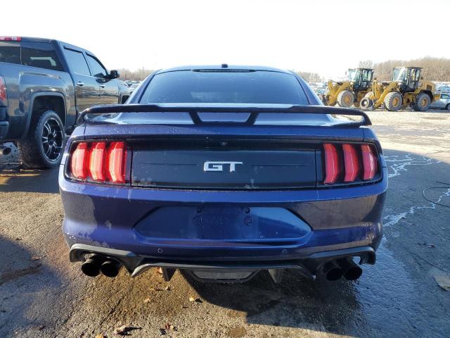 1FA6P8CF1K5191587 - 2019 FORD MUSTANG GT BLUE photo 6