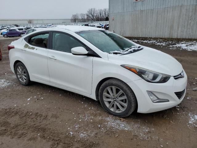 5NPDH4AE7EH459693 - 2014 HYUNDAI ELANTRA SE WHITE photo 4