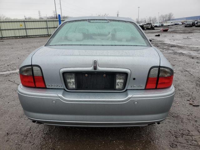 1LNFM87A76Y616845 - 2006 LINCOLN LS Gümüş foto 6