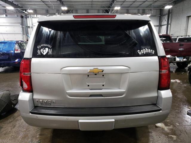 1GNSKBKC1LR167626 - 2020 CHEVROLET TAHOE K1500 LT SILVER photo 6