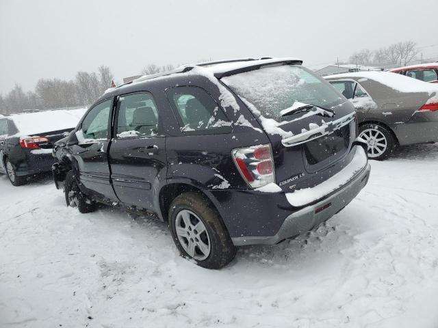 2CNDL13F366145382 - 2006 CHEVROLET EQUINOX LS BLACK photo 2