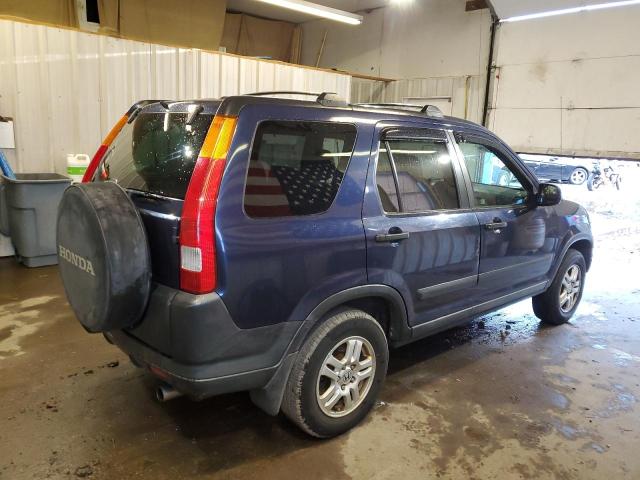 SHSRD78884U242646 - 2004 HONDA CR-V EX BLUE photo 3