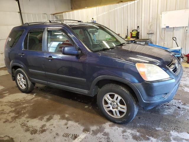 SHSRD78884U242646 - 2004 HONDA CR-V EX BLUE photo 4