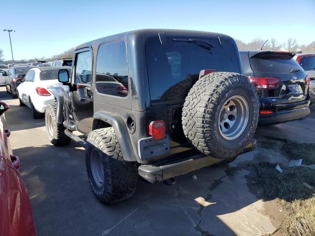 1J4FA39SX6P747242 - 2006 JEEP WRANGLER X BLACK photo 2