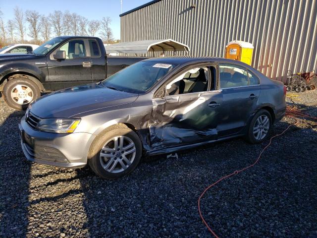 3VW2B7AJ1HM360872 - 2017 VOLKSWAGEN JETTA S SILVER photo 1