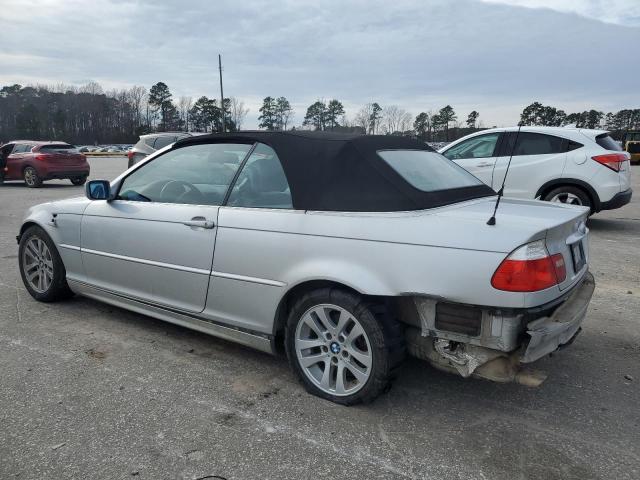 WBABW33496PX85543 - 2006 BMW 325 CI SILVER photo 2