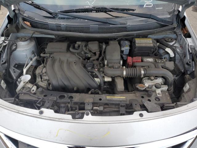 3N1CN7AP1HL888228 - 2017 NISSAN VERSA S SILVER photo 11