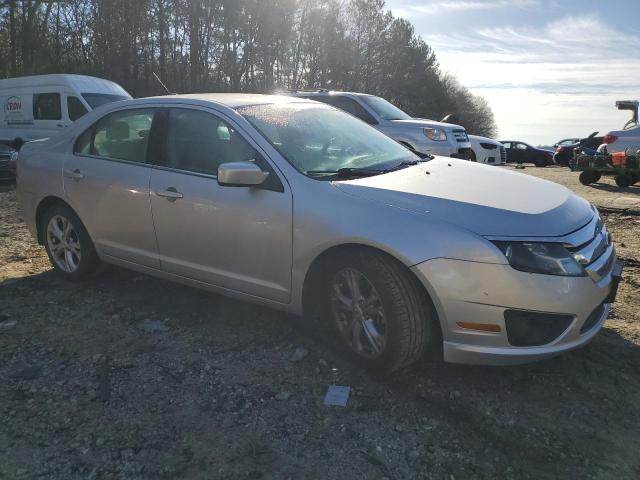 3FAHP0HA4CR296551 - 2012 FORD FUSION SE SILVER photo 4