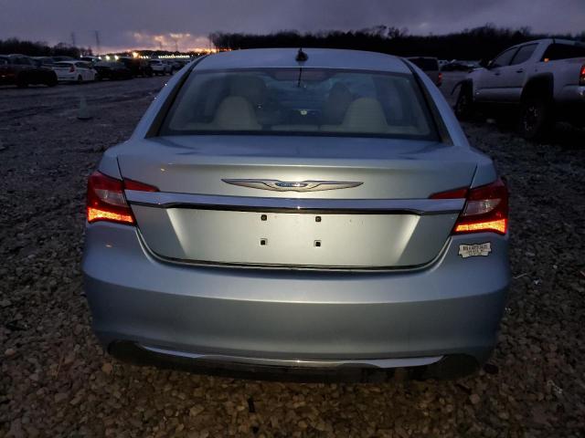 1C3CCBAB4DN647594 - 2013 CHRYSLER 200 LX BLUE photo 6