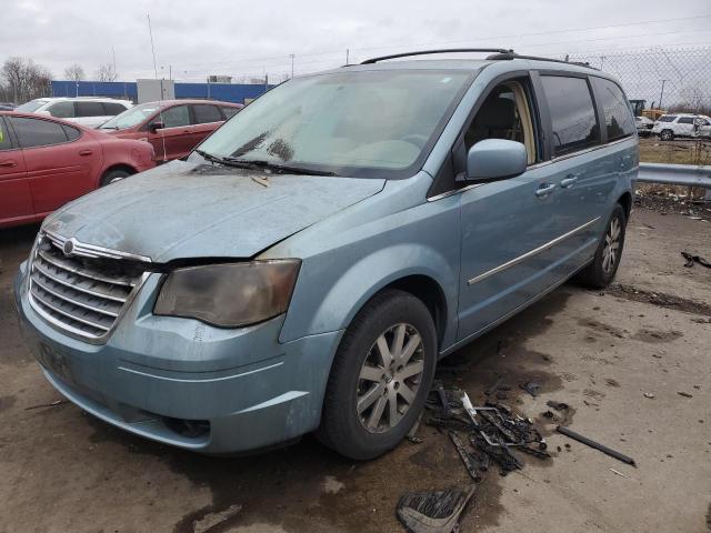 2A4RR5D19AR104582 - 2010 CHRYSLER TOWN & COU TOURING BLUE photo 1