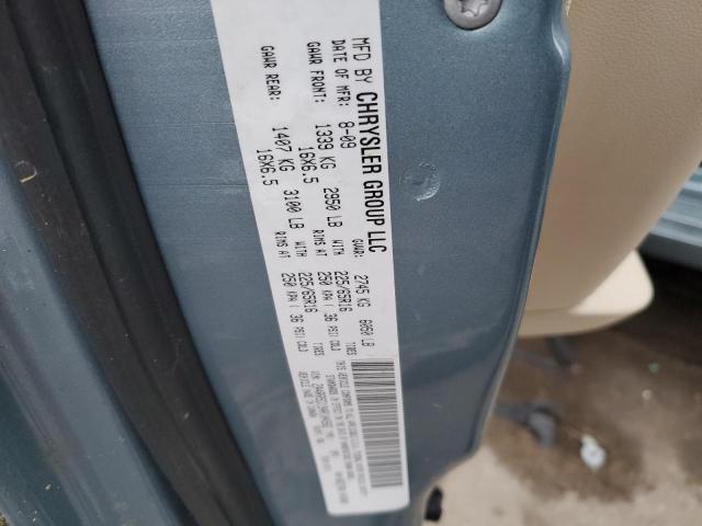 2A4RR5D19AR104582 - 2010 CHRYSLER TOWN & COU TOURING ლურჯი ფოტო 13