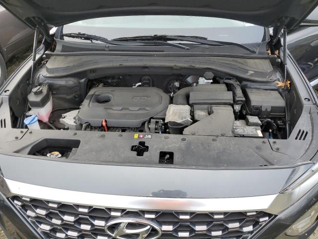 5NMS3CAD7LH303154 - 2020 HYUNDAI SANTA FE SEL Սև լուսանկար 12