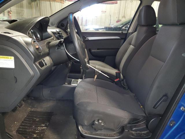 KL1TD56E29B400247 - 2009 CHEVROLET AVEO LS Mavi foto 7