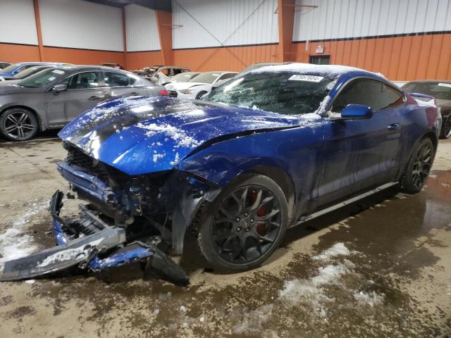 1FA6P8TH3J5161247 - 2018 FORD MUSTANG BLUE photo 1