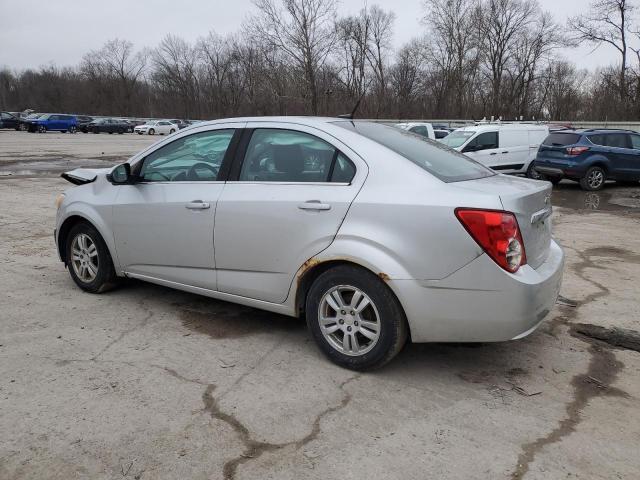 1G1JC5SH4C4211879 - 2012 CHEVROLET SONIC LT SILVER photo 2