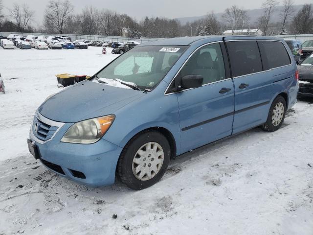 5FNRL3H29AB099300 - 2010 HONDA ODYSSEY LX BLUE photo 1