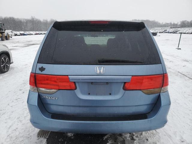 5FNRL3H29AB099300 - 2010 HONDA ODYSSEY LX BLUE photo 6