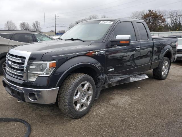 1FTFX1ET6DFD32817 - 2013 FORD F150 SUPER CAB BLACK photo 1