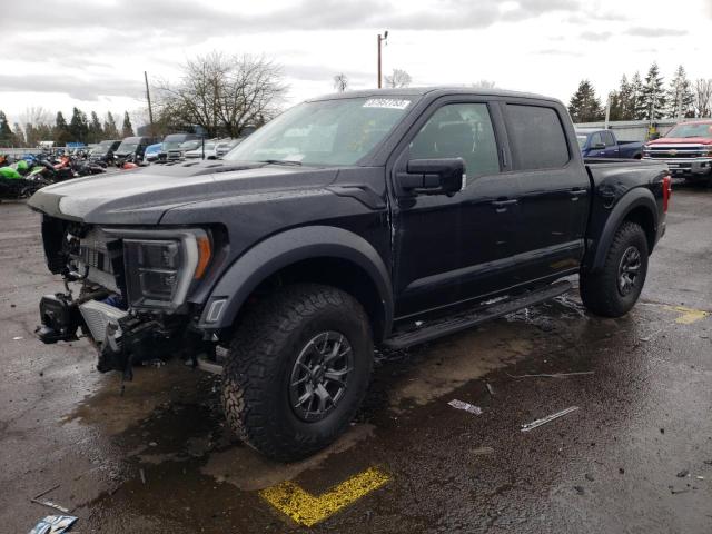 1FTFW1RG3NFA93793 - 2022 FORD F150 RAPTOR CHARCOAL photo 1