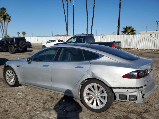 5YJSA1E18GF170518 - 2016 TESLA MODEL S SILVER photo 2