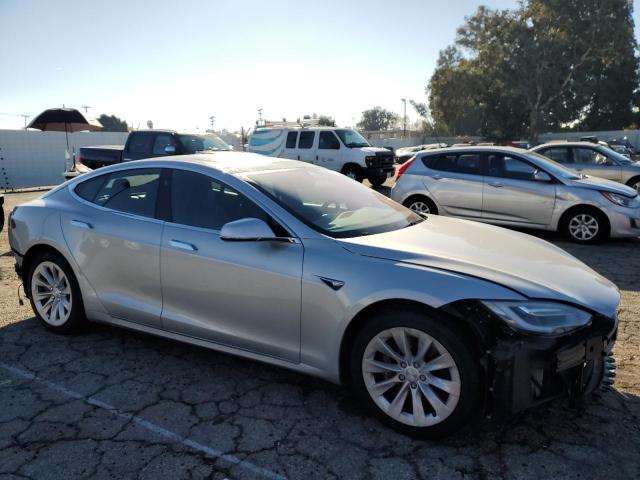 5YJSA1E18GF170518 - 2016 TESLA MODEL S SILVER photo 4