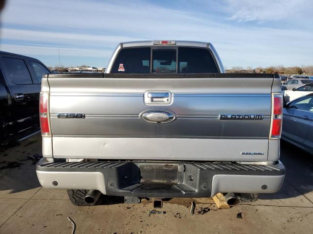 1FTFW1EF5DFC87169 - 2013 FORD F150 SUPERCREW SILVER photo 6