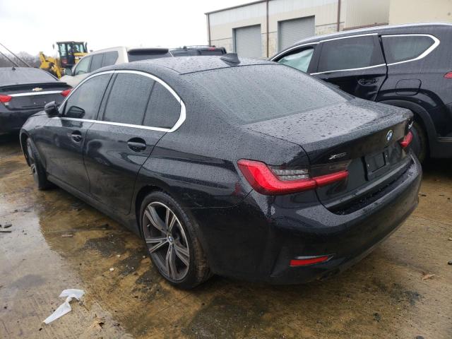 3MW5R7J07L8B15530 - 2020 BMW 330XI Чорний фото 3