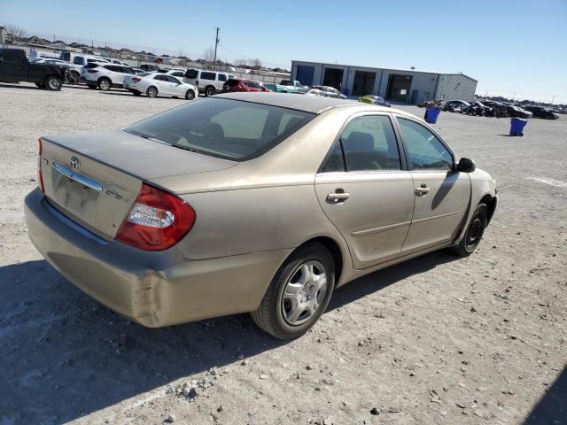 4T1BE32K23U182545 - 2003 TOYOTA CAMRY LE GOLD photo 3