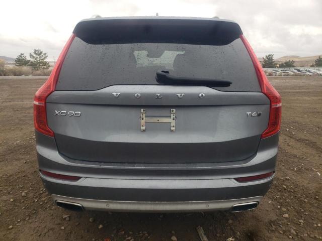 YV4A22PK4K1455025 - 2019 VOLVO XC90 T6 MOMENTUM GRAY photo 6