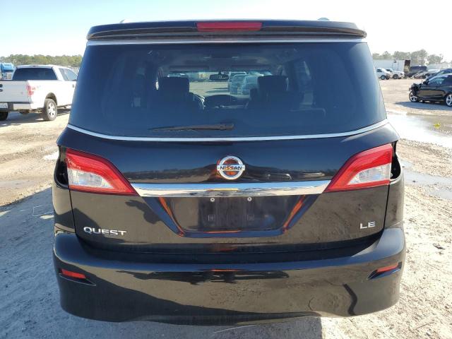 JN8AE2KP7E9107310 - 2014 NISSAN QUEST S BLACK photo 6