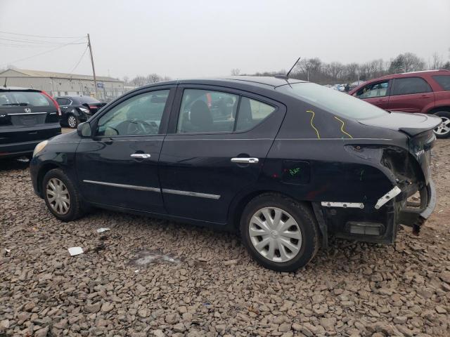 3N1CN7APXCL864888 - 2012 NISSAN VERSA S BLACK photo 2