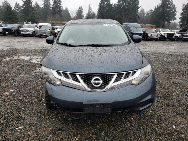 JN8AZ1MU6EW407729 - 2014 NISSAN MURANO S BLUE photo 5