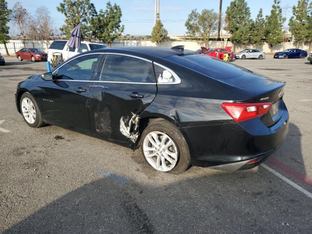 1G1ZE5ST1HF180684 - 2017 CHEVROLET MALIBU LT BLACK photo 2