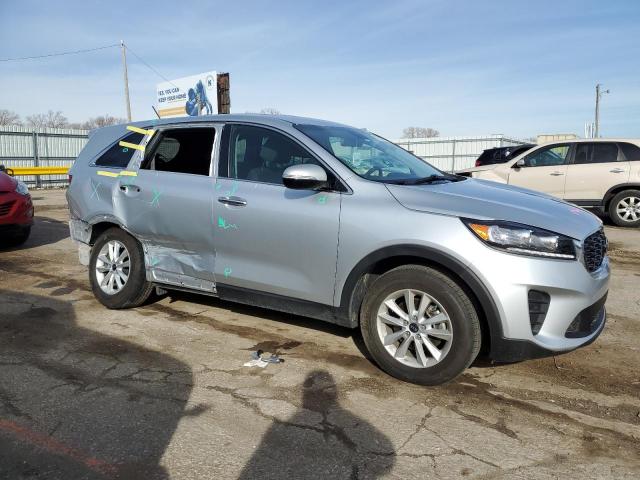 5XYPG4A38KG474916 - 2019 KIA SORENTO L SILVER photo 4