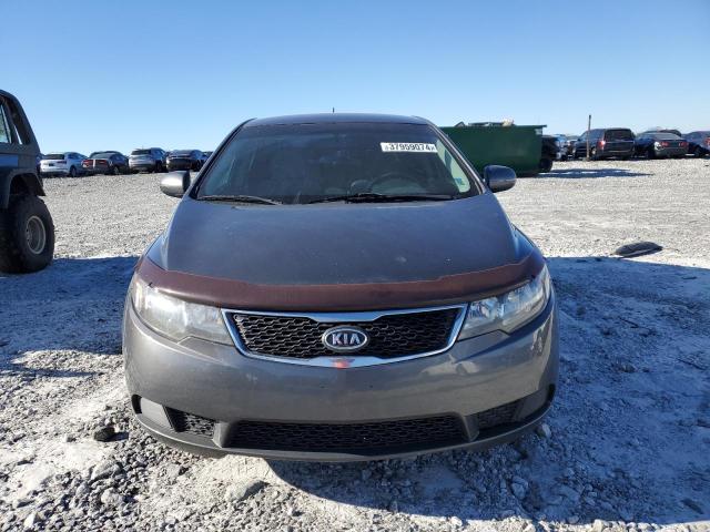 KNAFU4A20D5687928 - 2013 KIA FORTE EX GRAY photo 5