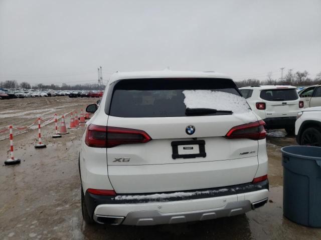 5UXCR6C59KLK83494 - 2019 BMW X5 XDRIVE40I WHITE photo 6