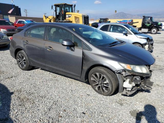 19XFB2F86DE252474 - 2013 HONDA CIVIC EX GRAY photo 4